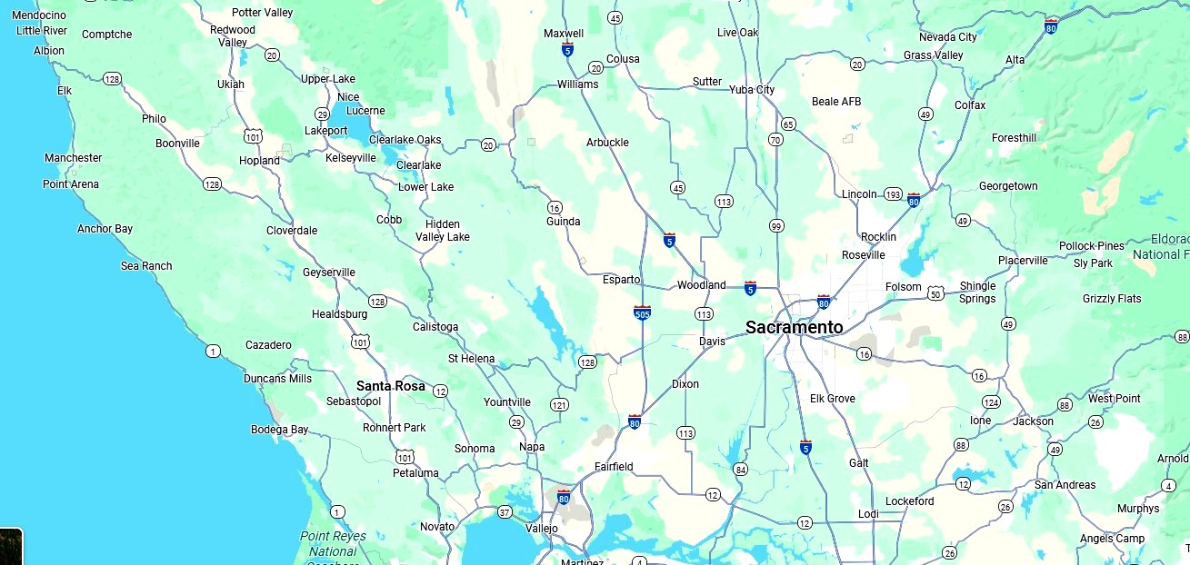 Napa Map